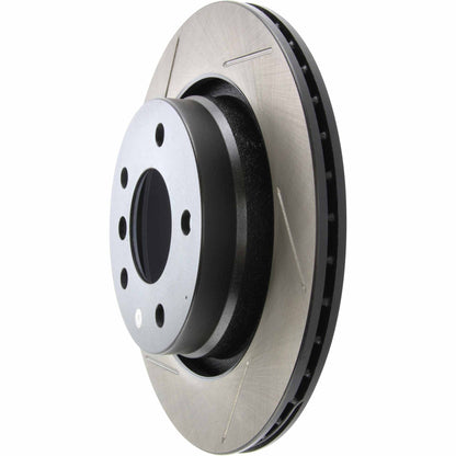 StopTech Power Slot 00 BMW 323 Series/01-07 325 Series/99-00 328 Series Rear Right Slotted Rotor 126.34049SR