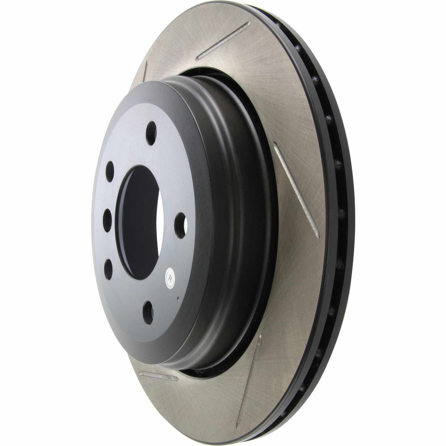 StopTech Sport Slotted Brake Rotor; Rear Left