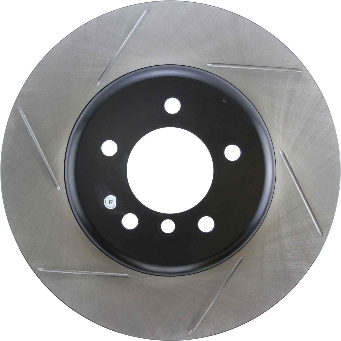 StopTech Power Slot 08 BMW 535i / 04-08 545i/550i/645i/650i Front Left SportStop Slotted Cryo Rotor 126.34071CSL
