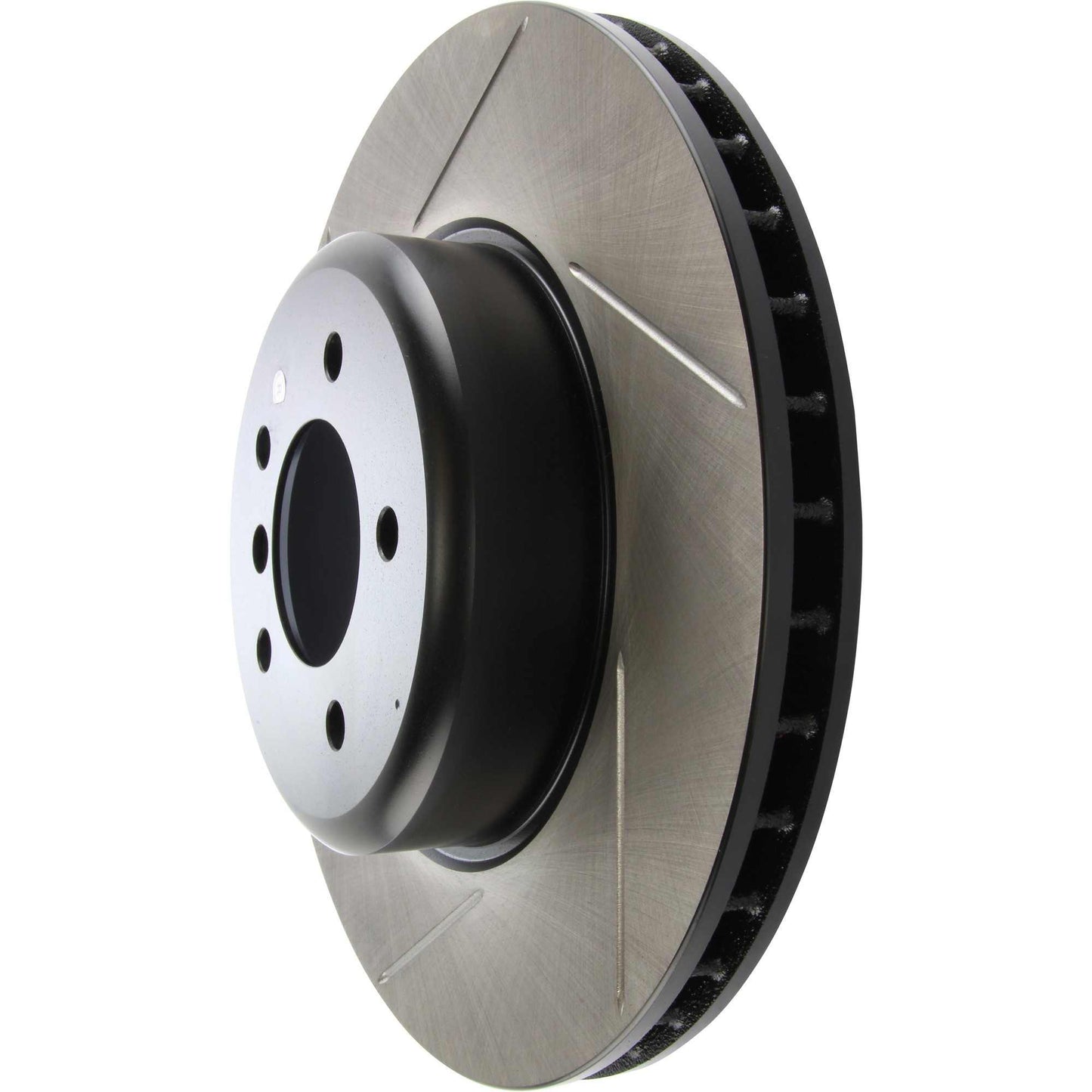 StopTech Power Slot 08 BMW 535i / 04-08 545i/550i/645i/650i Front Left SportStop Slotted Cryo Rotor 126.34071CSL