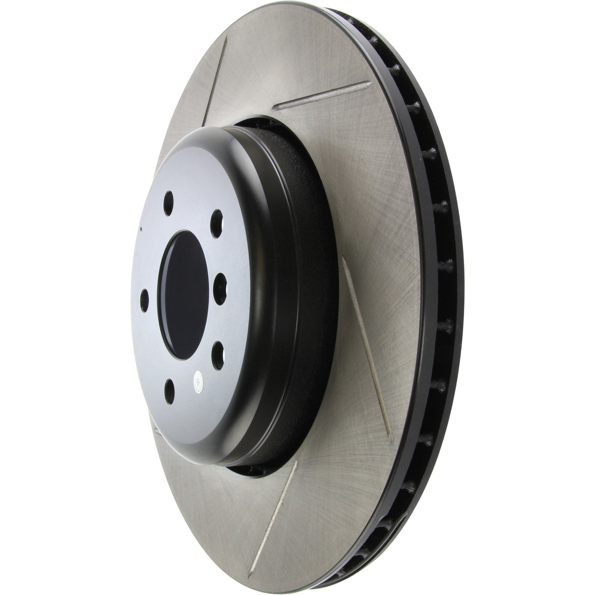 StopTech Sport Slotted Brake Rotor; Rear Left