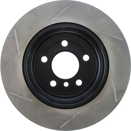 StopTech Sport Slotted Brake Rotor; Rear Left