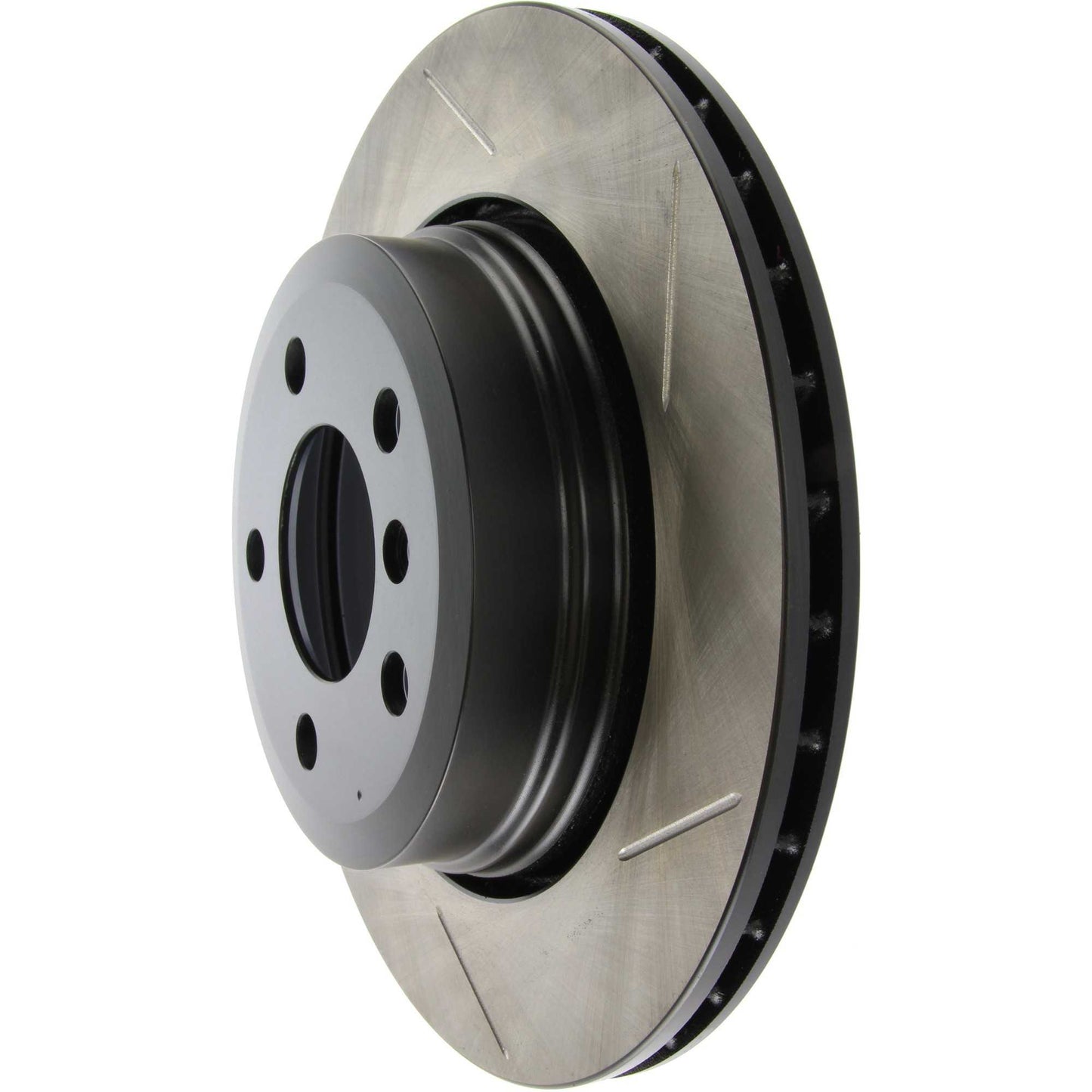 StopTech Sport Slotted Brake Rotor; Rear Left