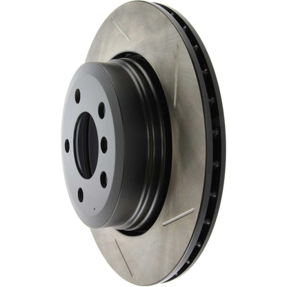 StopTech Sport Slotted Brake Rotor; Rear Left