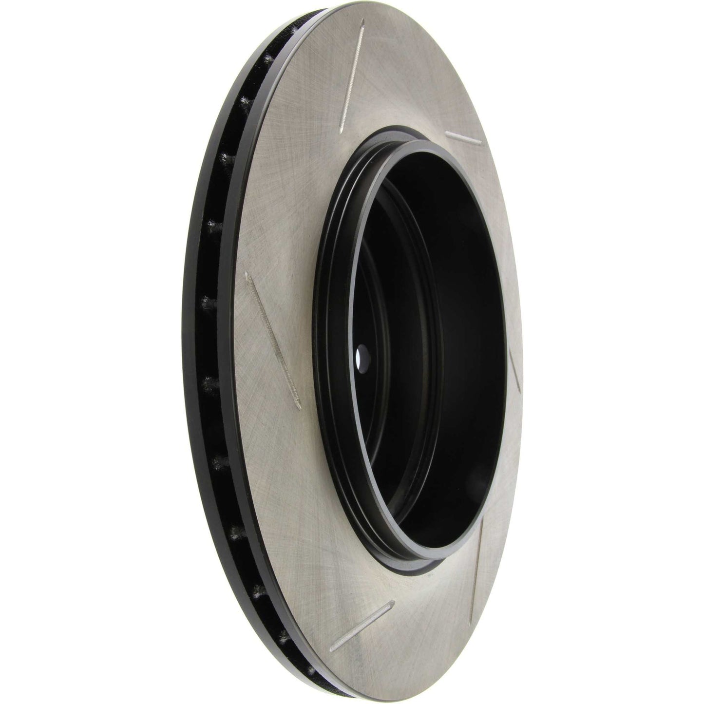 StopTech Sport Slotted Brake Rotor; Rear Left