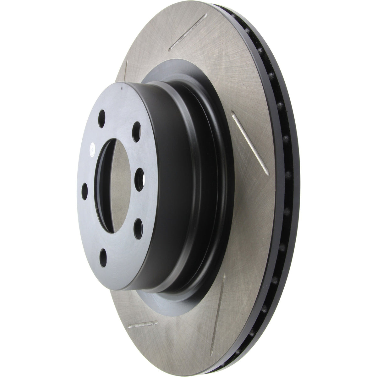 StopTech Sport Slotted Brake Rotor; Rear Left