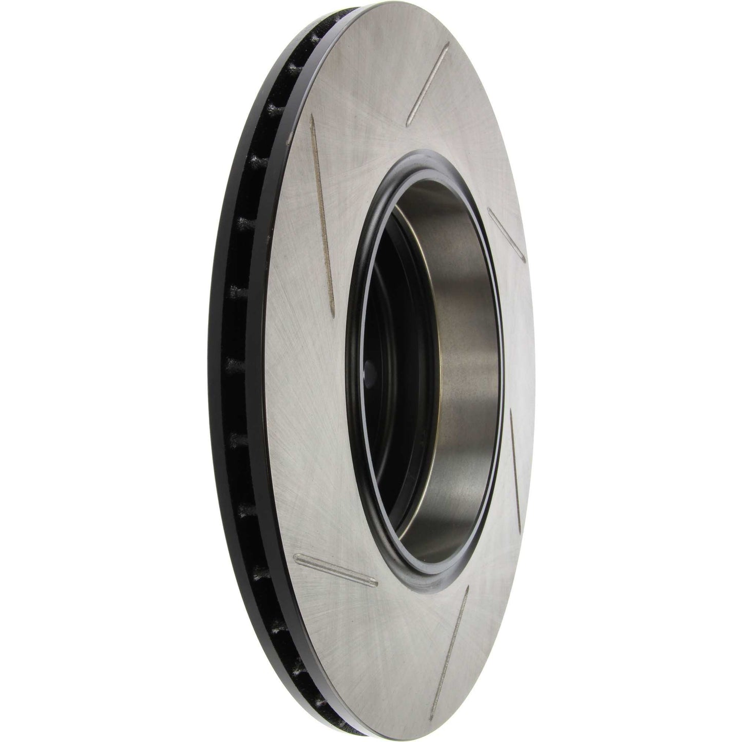 StopTech Sport Slotted Brake Rotor; Rear Left