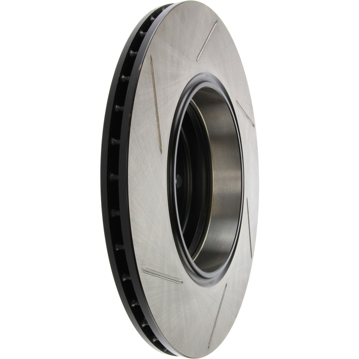 StopTech Sport Slotted Brake Rotor; Rear Left