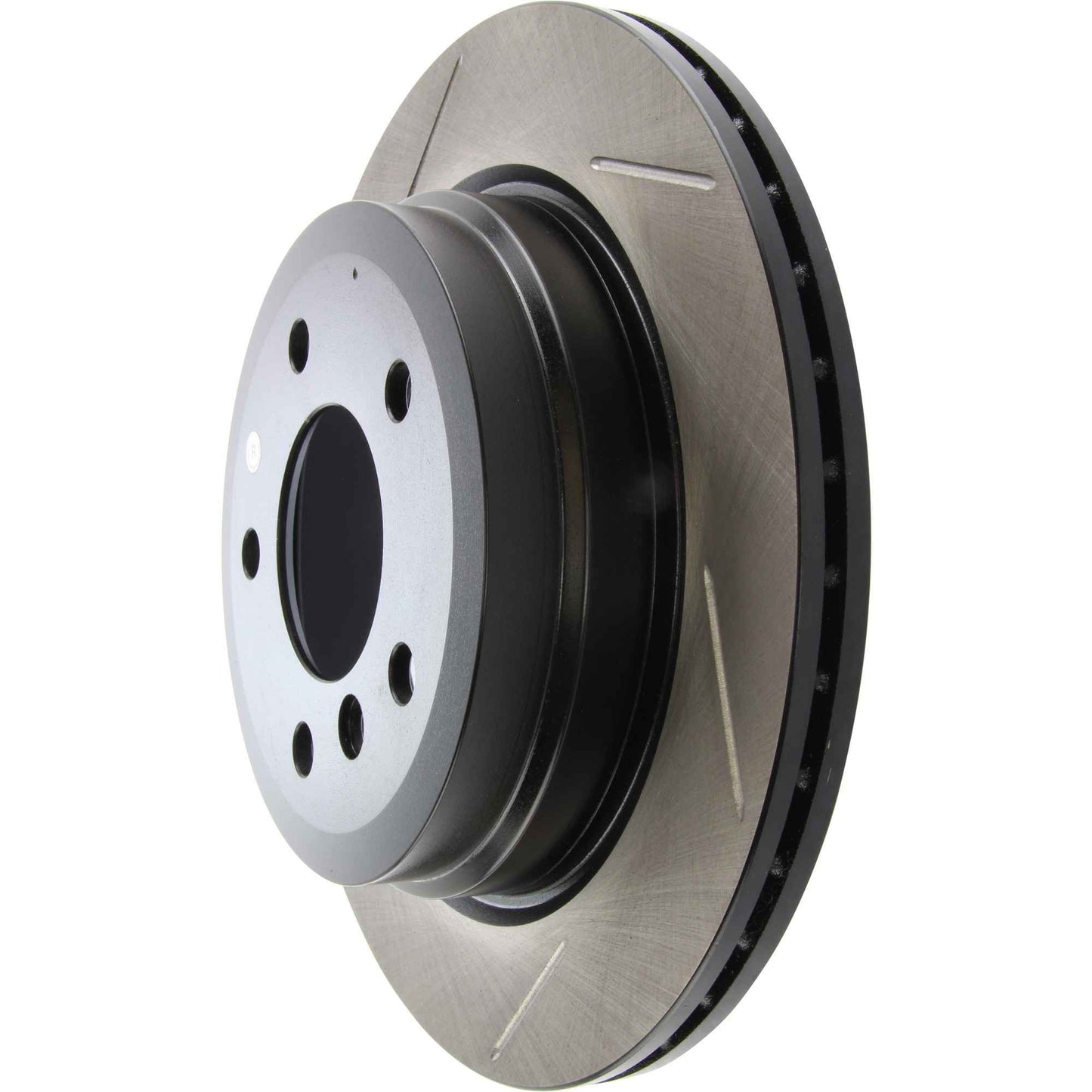 StopTech Sport Slotted Brake Rotor; Rear Left
