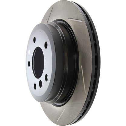 StopTech Sport Slotted Brake Rotor; Rear Left