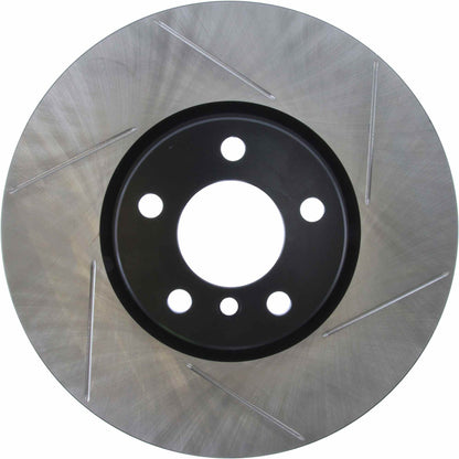 StopTech Power Slot 07-09 BMW X5 / 09 X6 Front Slotted Left Rotor 126.34096SL