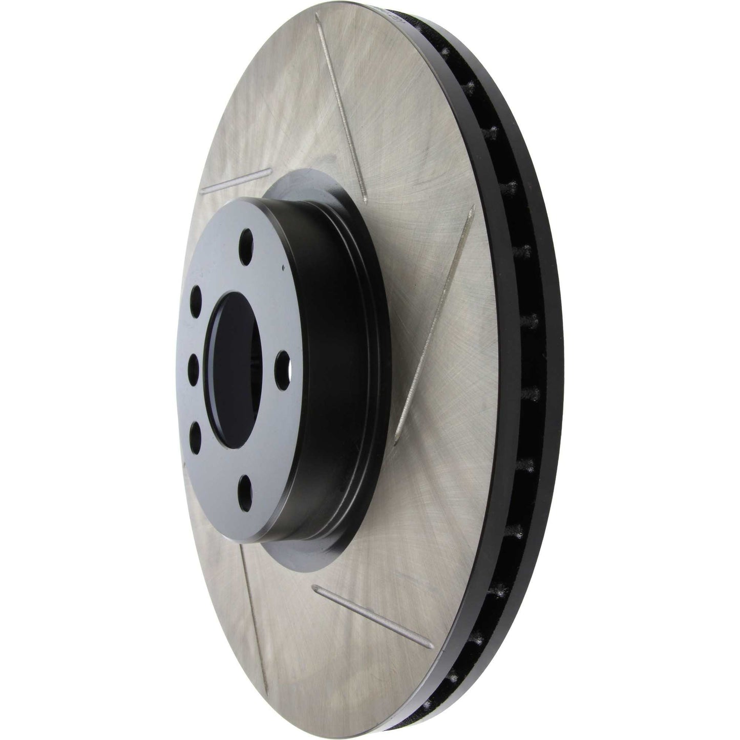 StopTech Power Slot 07-09 BMW X5 / 09 X6 Front Slotted Left Rotor 126.34096SL
