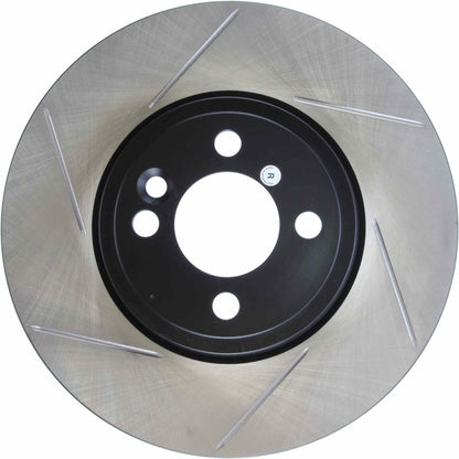 StopTech 07-16 Mini Cooper Cryo Slotted Front Left Sport Brake Rotor 126.34101CSL