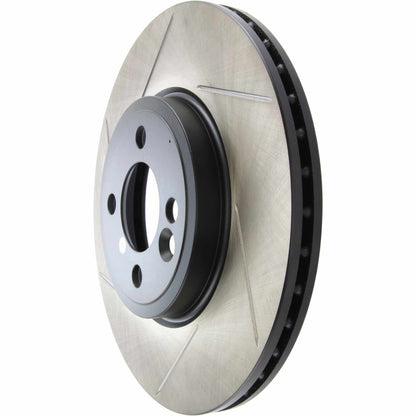 StopTech 07-16 Mini Cooper Cryo Slotted Front Left Sport Brake Rotor 126.34101CSL