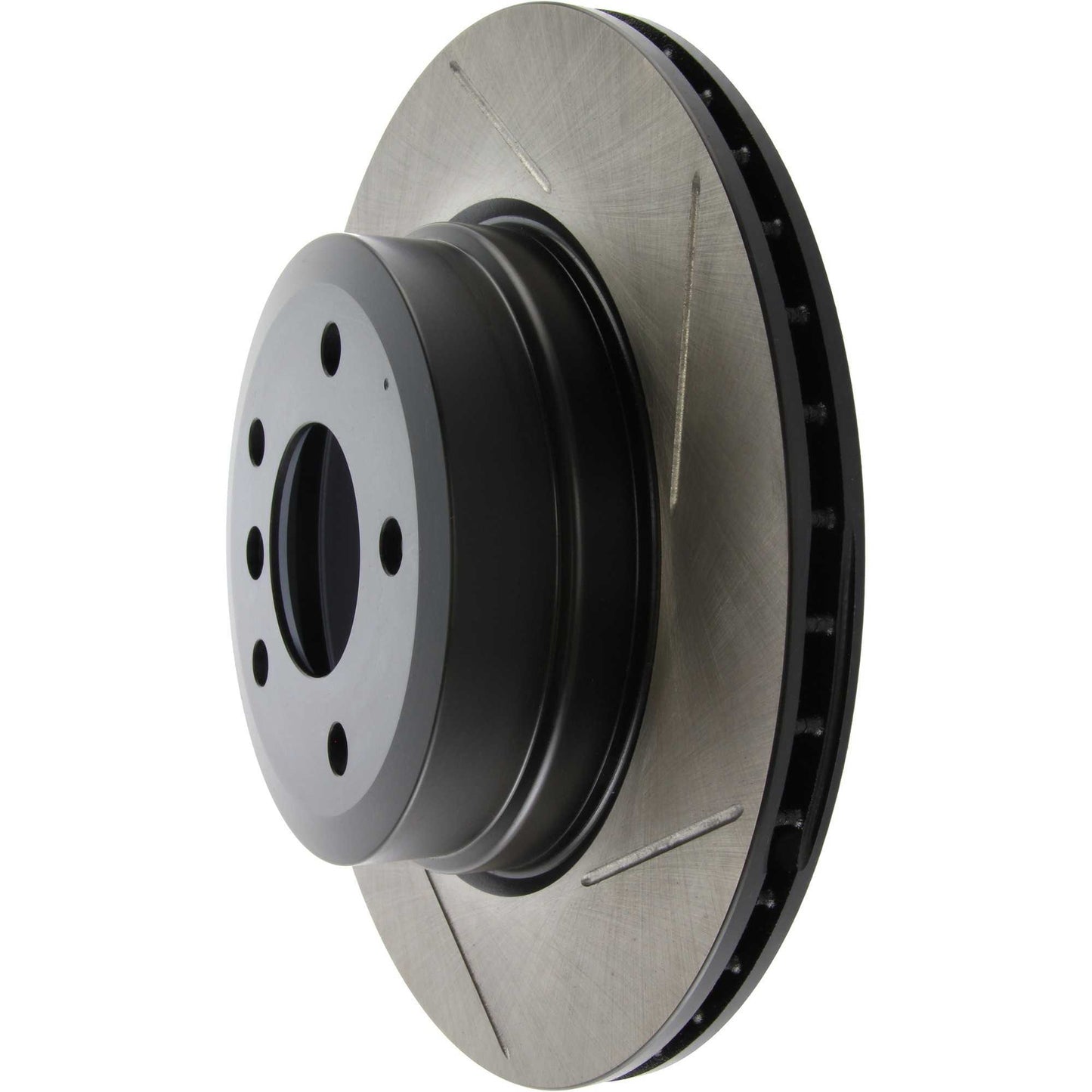 StopTech 08-13 BMW 135i/135is Rear Left Cryo Sport Slotted Rotor 126.34109CSL