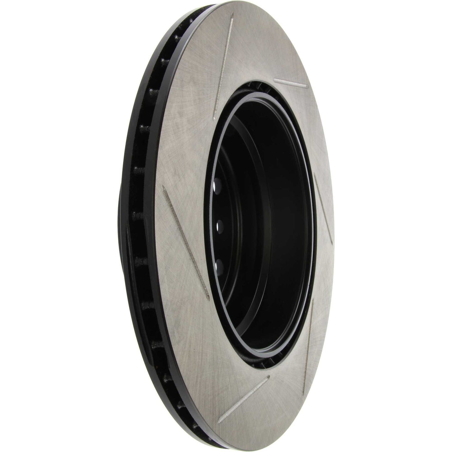 StopTech 08-13 BMW 135i/135is Rear Left Cryo Sport Slotted Rotor 126.34109CSL