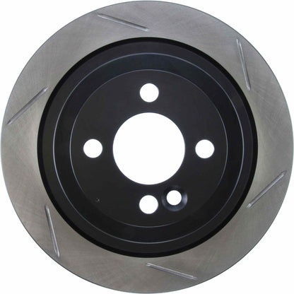StopTech 09-16 MINI Cooper Cyro Slotted Sport Brake Rotor - Rear Left 126.34113CSL