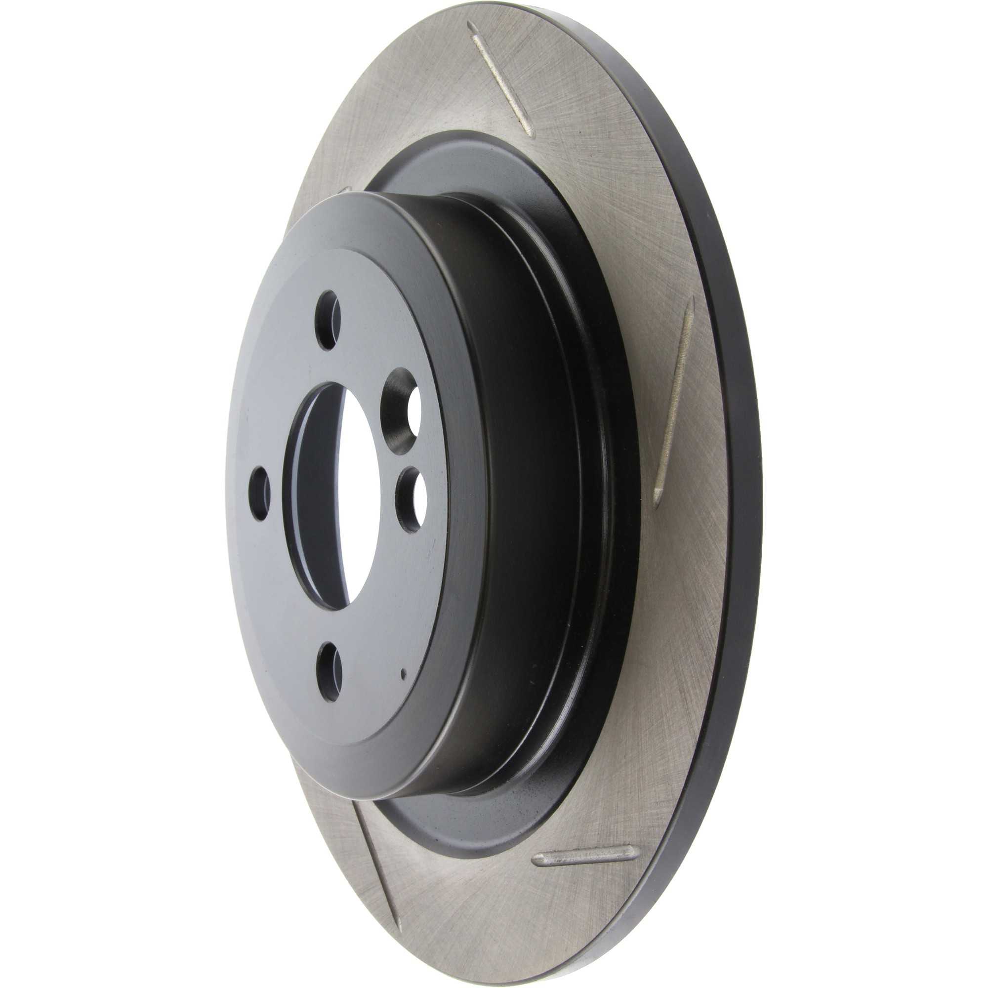 StopTech Sport Slotted Brake Rotor; Rear Left