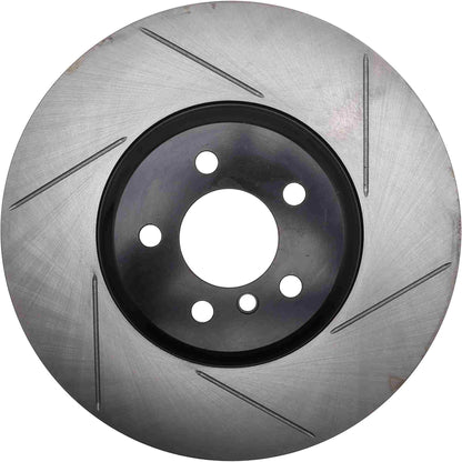 StopTech Sport Slotted 09-15 BMW 750i Front Left Slotted Rotor 126.34116SL
