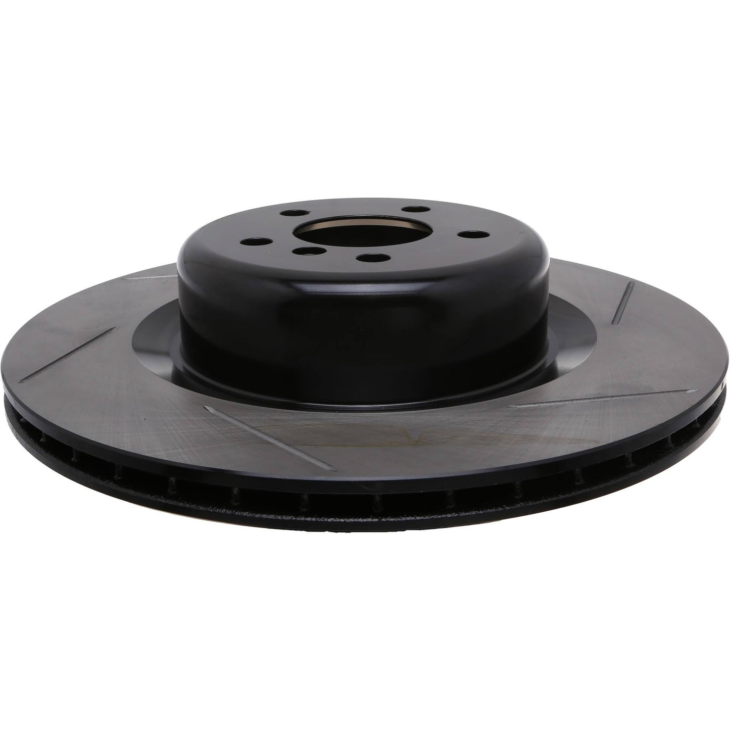 StopTech Sport Slotted Brake Rotor; Rear Left