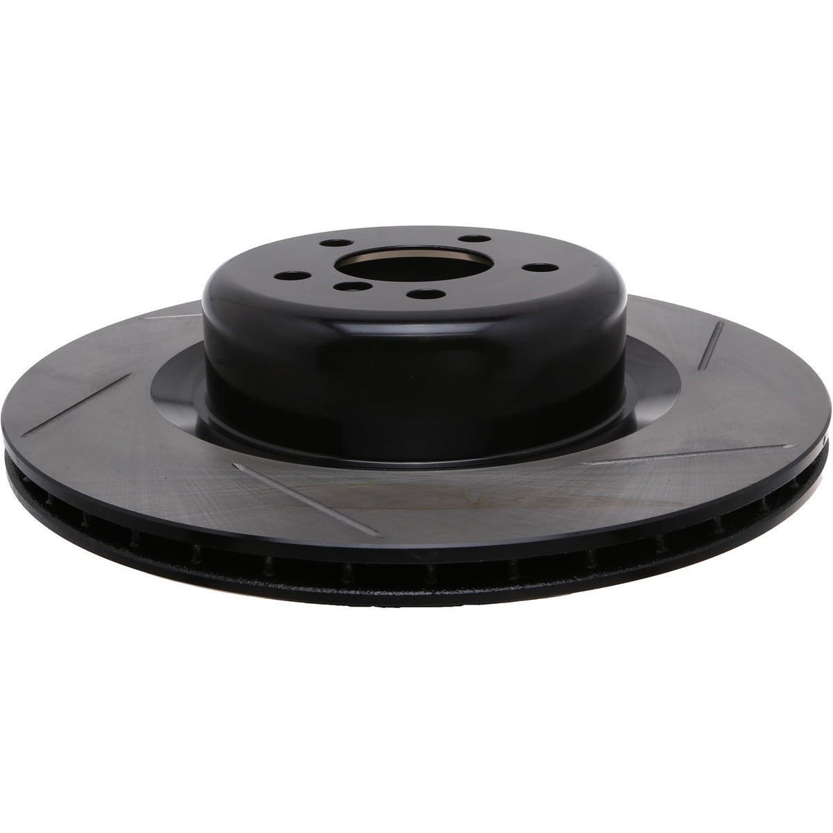 StopTech Sport Slotted Brake Rotor; Rear Left