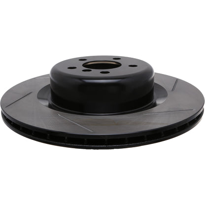 StopTech Sport Slotted Brake Rotor; Rear Left