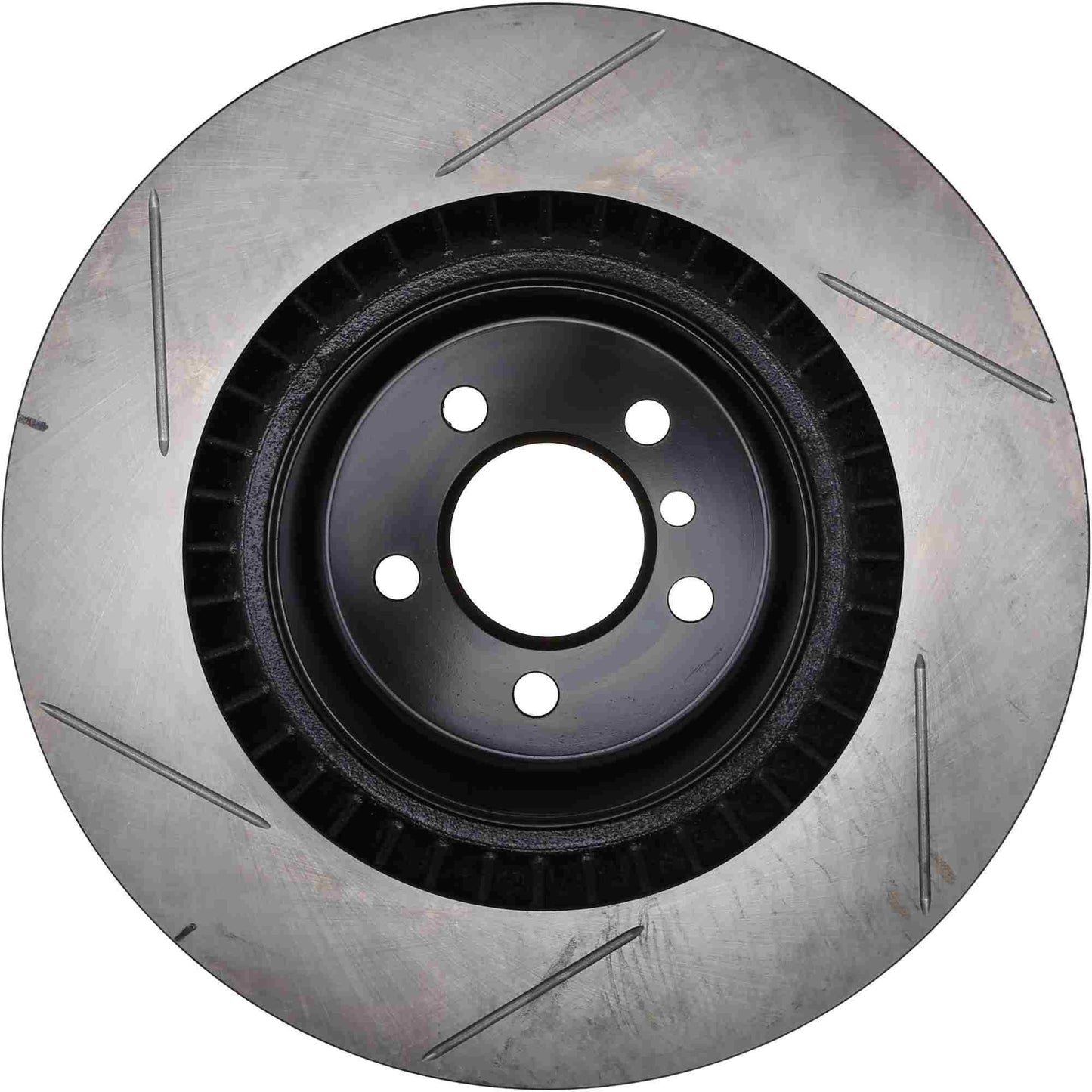 StopTech Sport Slotted Brake Rotor; Rear Left
