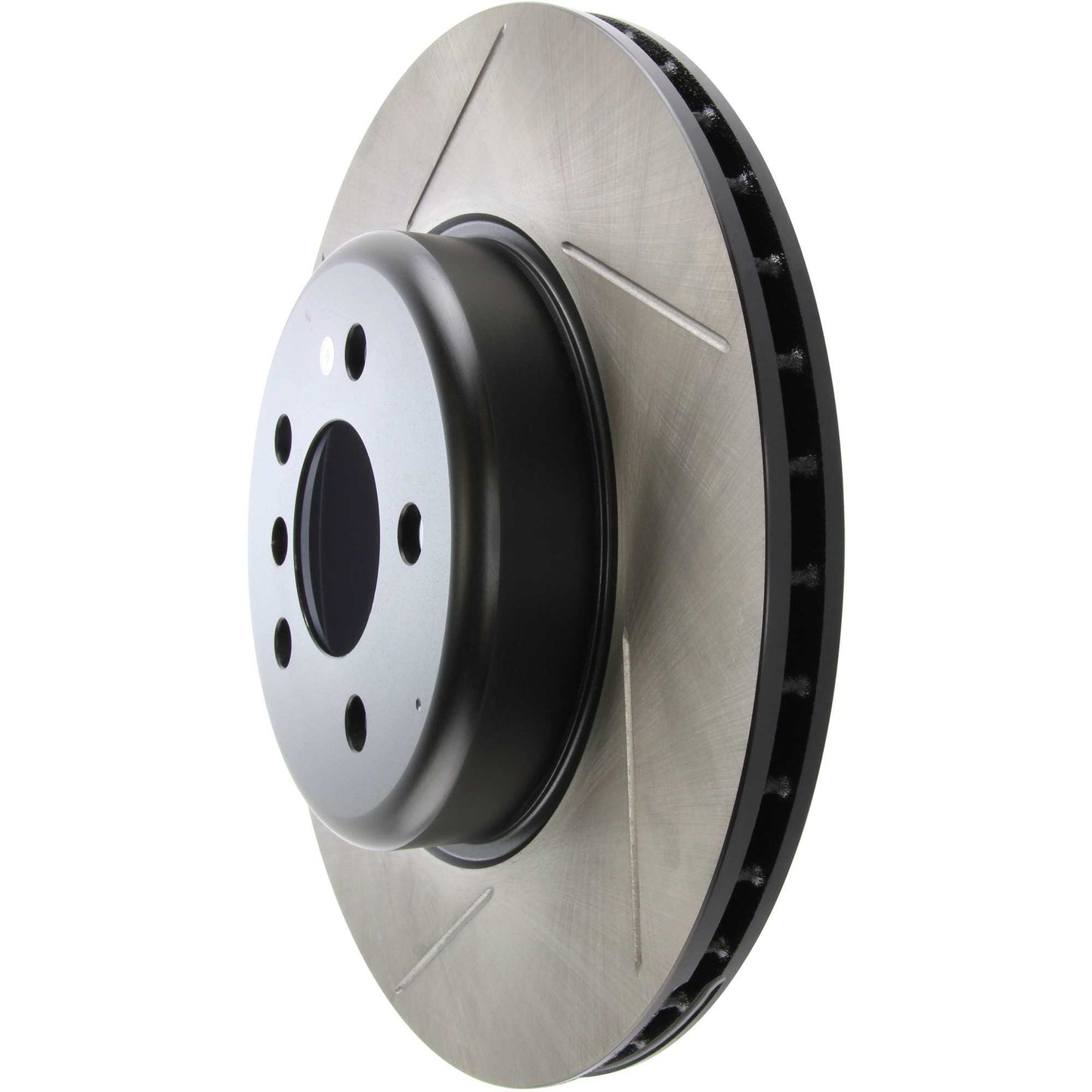 StopTech Sport Slotted Brake Rotor; Rear Left