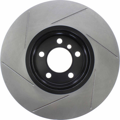 StopTech 12-13 BMW 3 Series 335i Sedan w/o M Sport Brakes Front Left Slotted Cryo Rotor 126.34140CSL