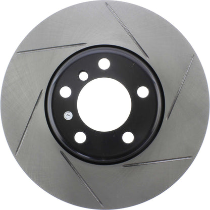 StopTech 12-13 BMW 3 Series 335i Sedan w/o M Sport Brakes Front Left Slotted Cryo Rotor 126.34140CSL