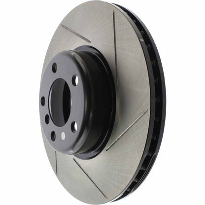 StopTech 12-13 BMW 3 Series 335i Sedan w/o M Sport Brakes Front Left Slotted Cryo Rotor 126.34140CSL