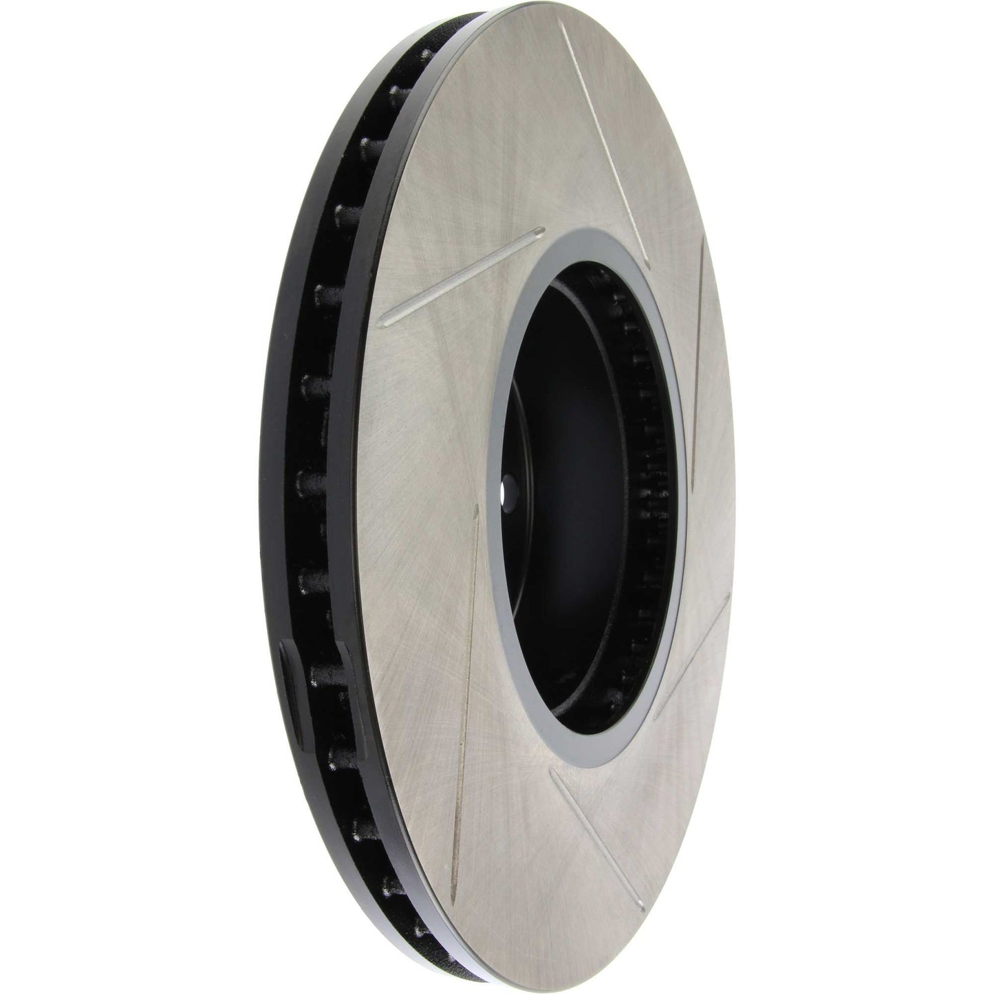 StopTech 12-13 BMW 3 Series 335i Sedan w/o M Sport Brakes Front Right Slotted Cryo Rotor 126.34140CSR