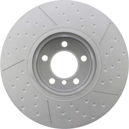 Stoptech Centric SportStop 14-16 BMW M235i Slotted Vented Front Brake Rotor 126.34140