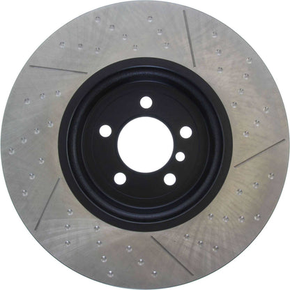 Centric Parts Disc Brake Rotor Premium OE Style Slotted e-coated for BMW 2017-2021 126.34142
