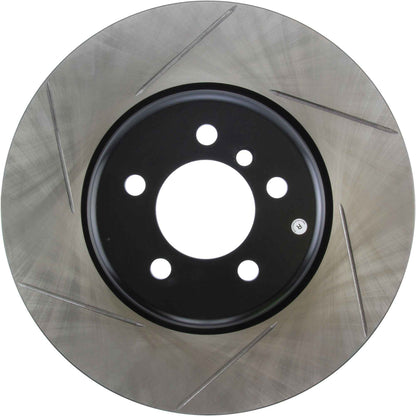 StopTech Sport 14-15 BMW 435i Front Left Slotted Brake Rotor 126.34144SL