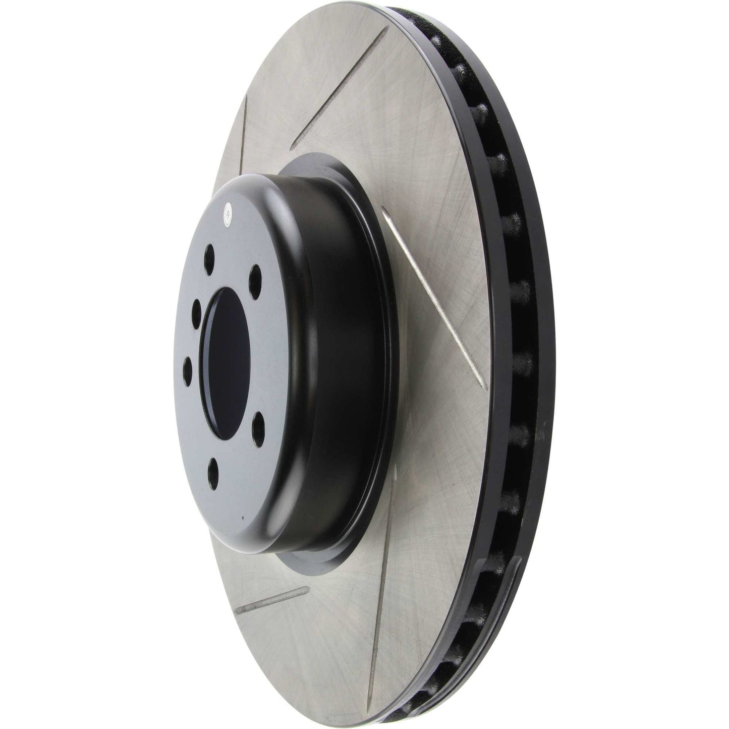 StopTech Sport 14-15 BMW 435i Front Left Slotted Brake Rotor 126.34144SL