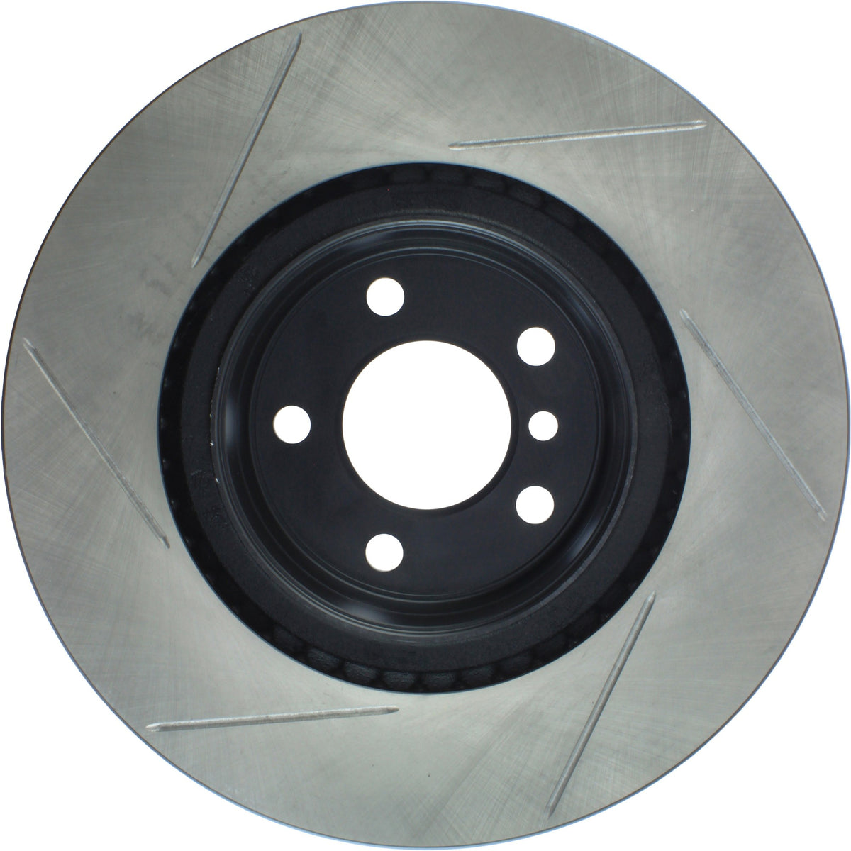 StopTech Sport Slotted Brake Rotor; Rear Left