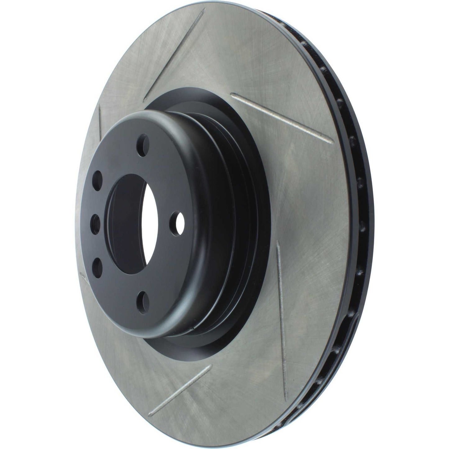 StopTech 16-18 BMW 320i Sport Slotted Right Rear Rotor 126.34145SR