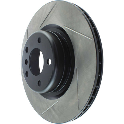 StopTech 16-18 BMW 320i Sport Slotted Right Rear Rotor 126.34145SR