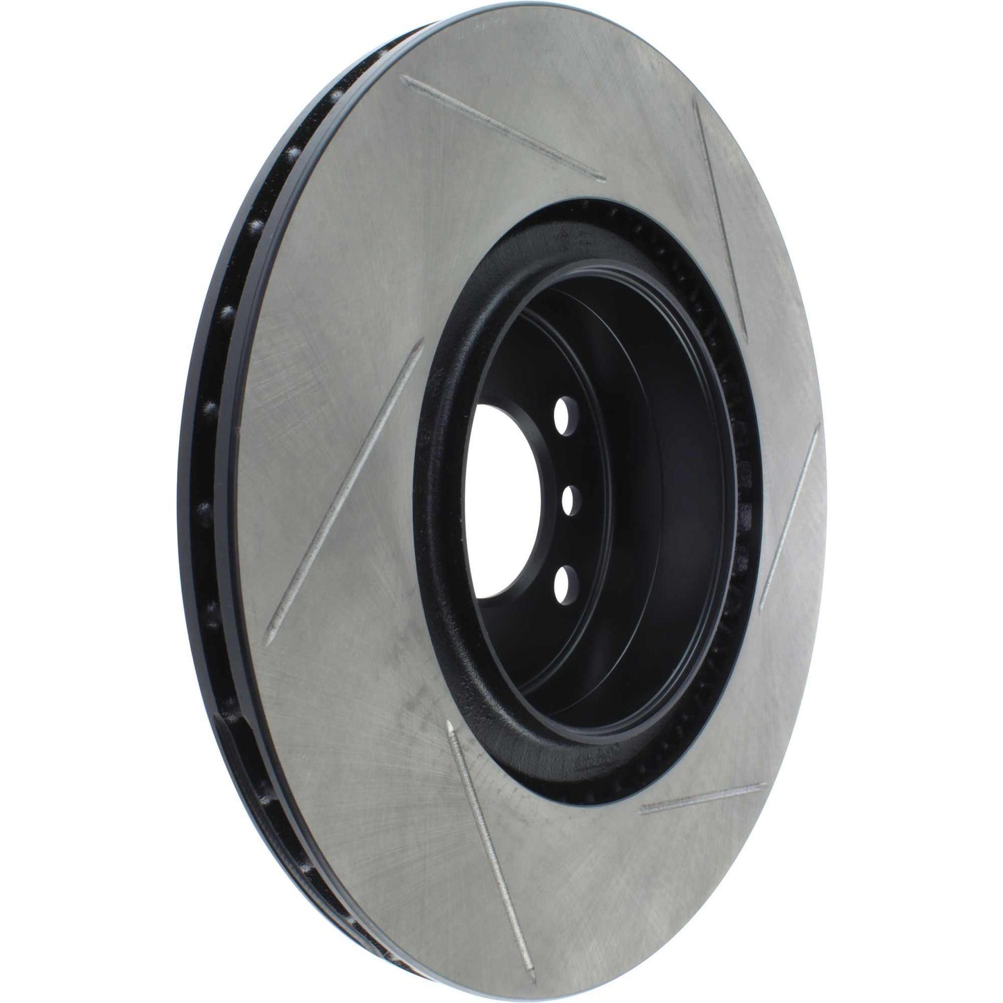 StopTech 16-18 BMW 320i Sport Slotted Right Rear Rotor 126.34145SR