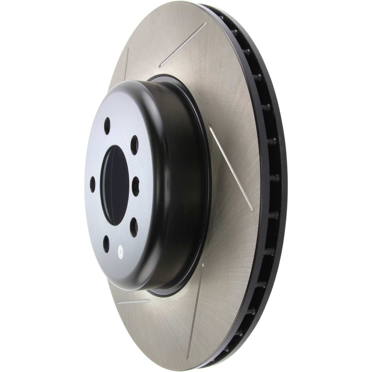 StopTech Sport Slotted Brake Rotor; Rear Left