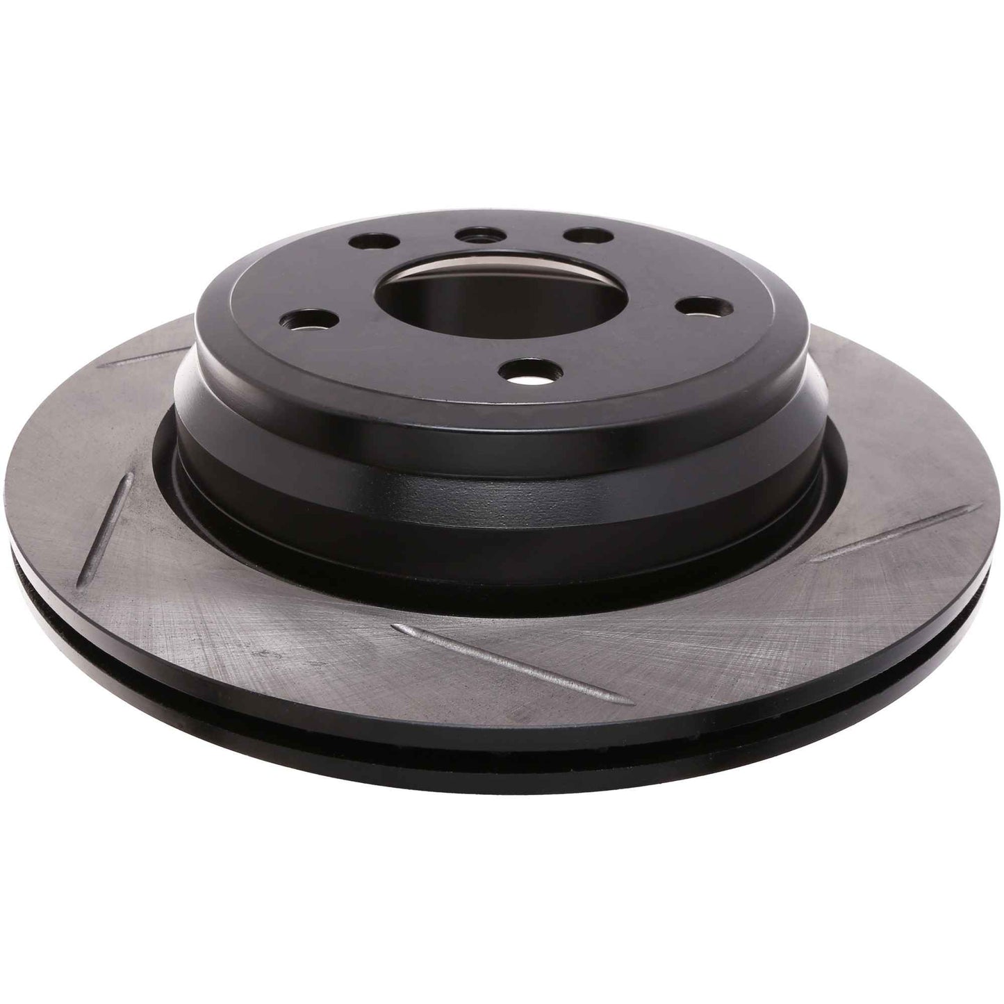 StopTech Sport Slotted Brake Rotor; Rear Left
