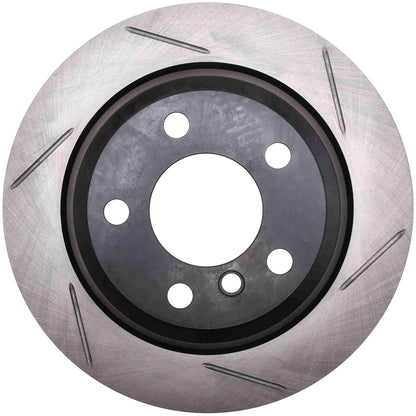 StopTech Sport Slotted Brake Rotor; Rear Left