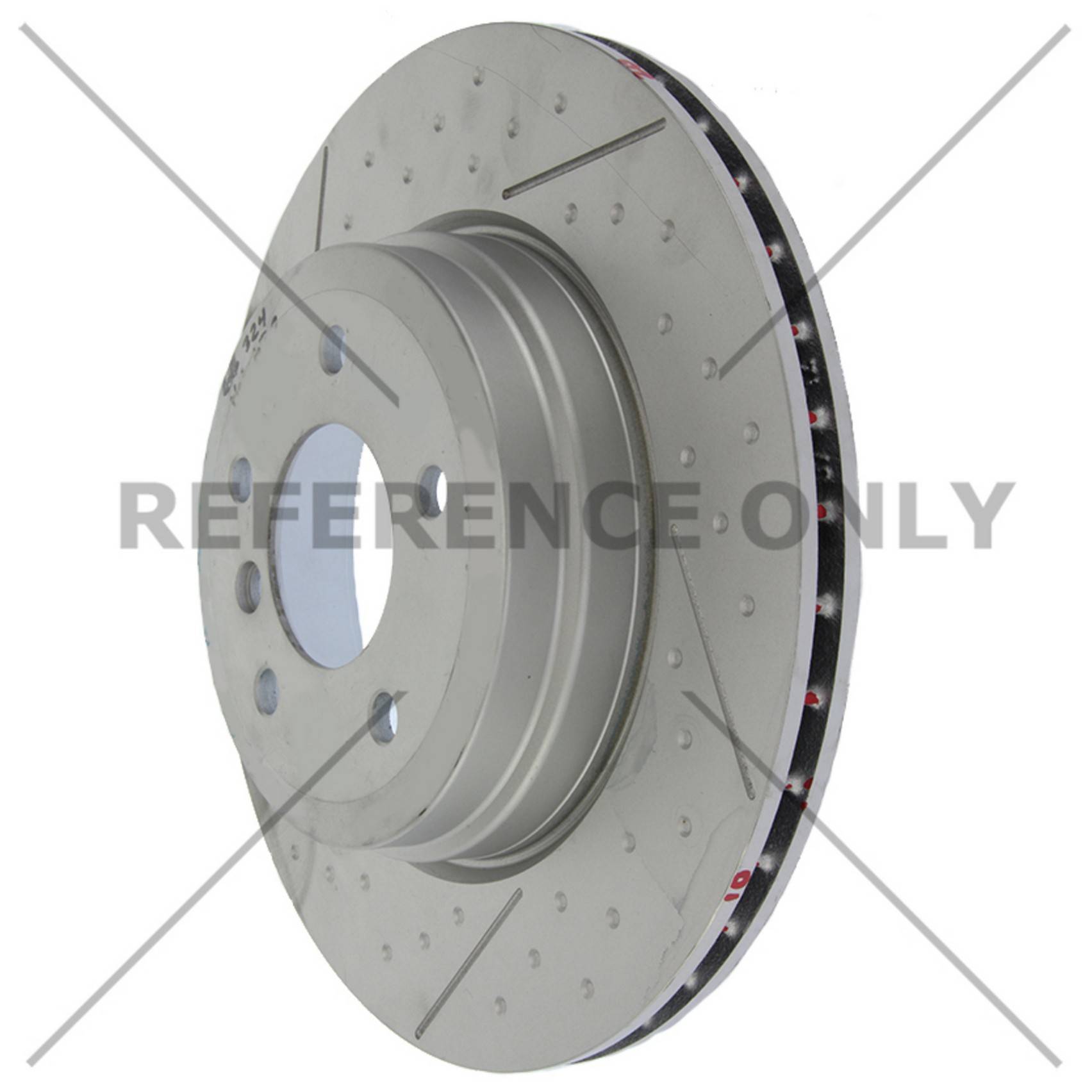 Stoptech Centric 2013 BMW 328i OE Design Slotted Brake Rotor - Rear 126.34151