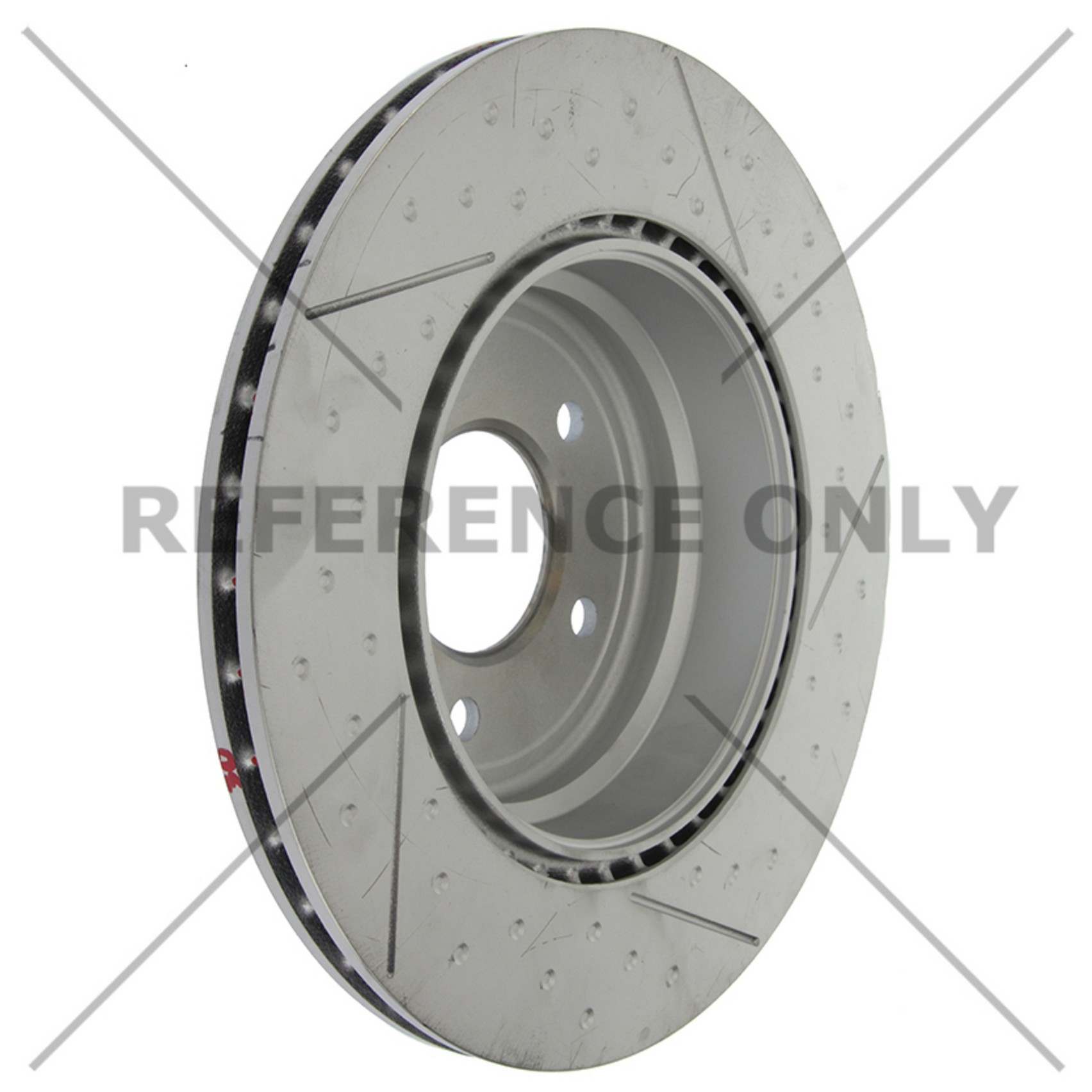 Stoptech Centric 2013 BMW 328i OE Design Slotted Brake Rotor - Rear 126.34151