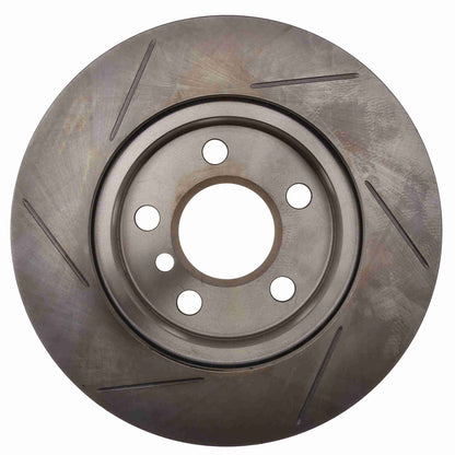 StopTech 14-16 BMW i3 Sport Slotted Front Left Rotor 126.34156SL