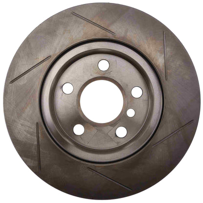 StopTech 14-16 BMW i3 Sport Slotted Front Right Rotor 126.34156SR
