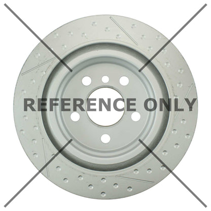 Stoptech Centric 17-19 Mini Cooper Clubman/Countryman Premium OE Design Slotted Brake Rotor - Rear 126.34179