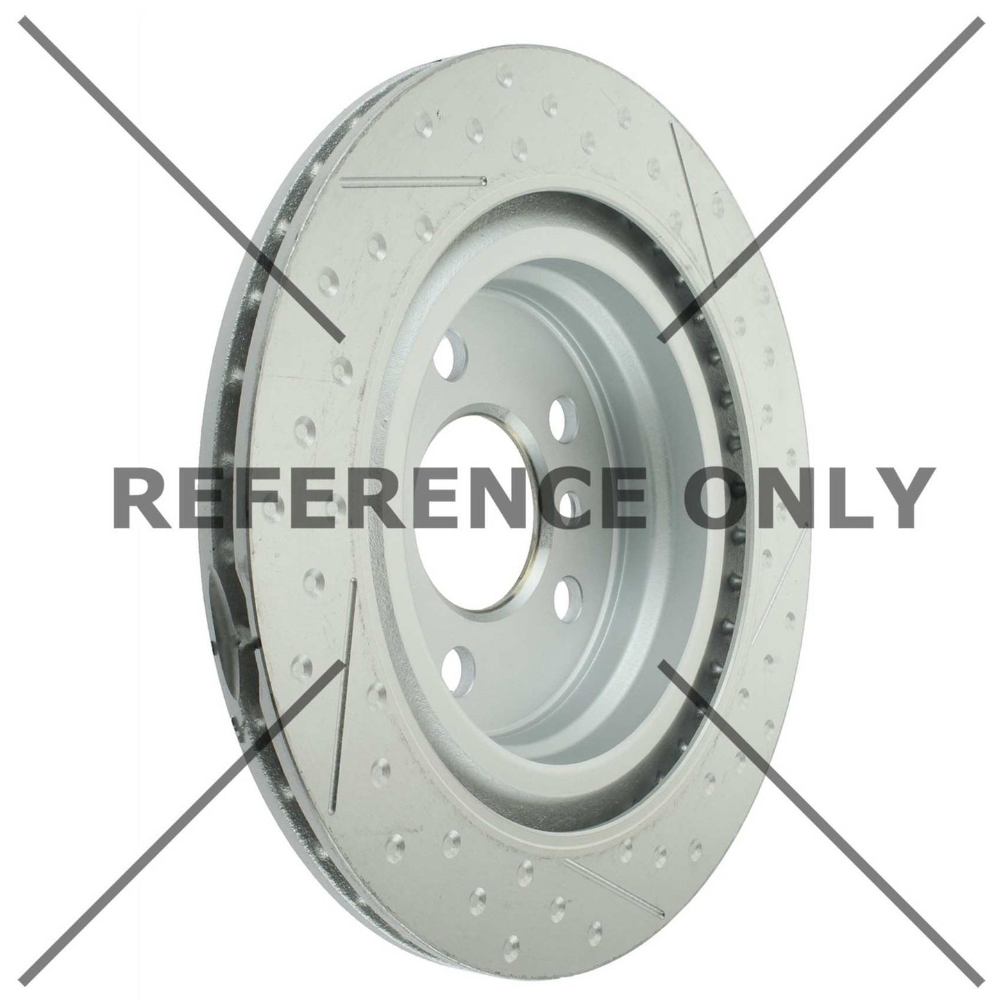 Stoptech Centric 17-19 Mini Cooper Clubman/Countryman Premium OE Design Slotted Brake Rotor - Rear 126.34179