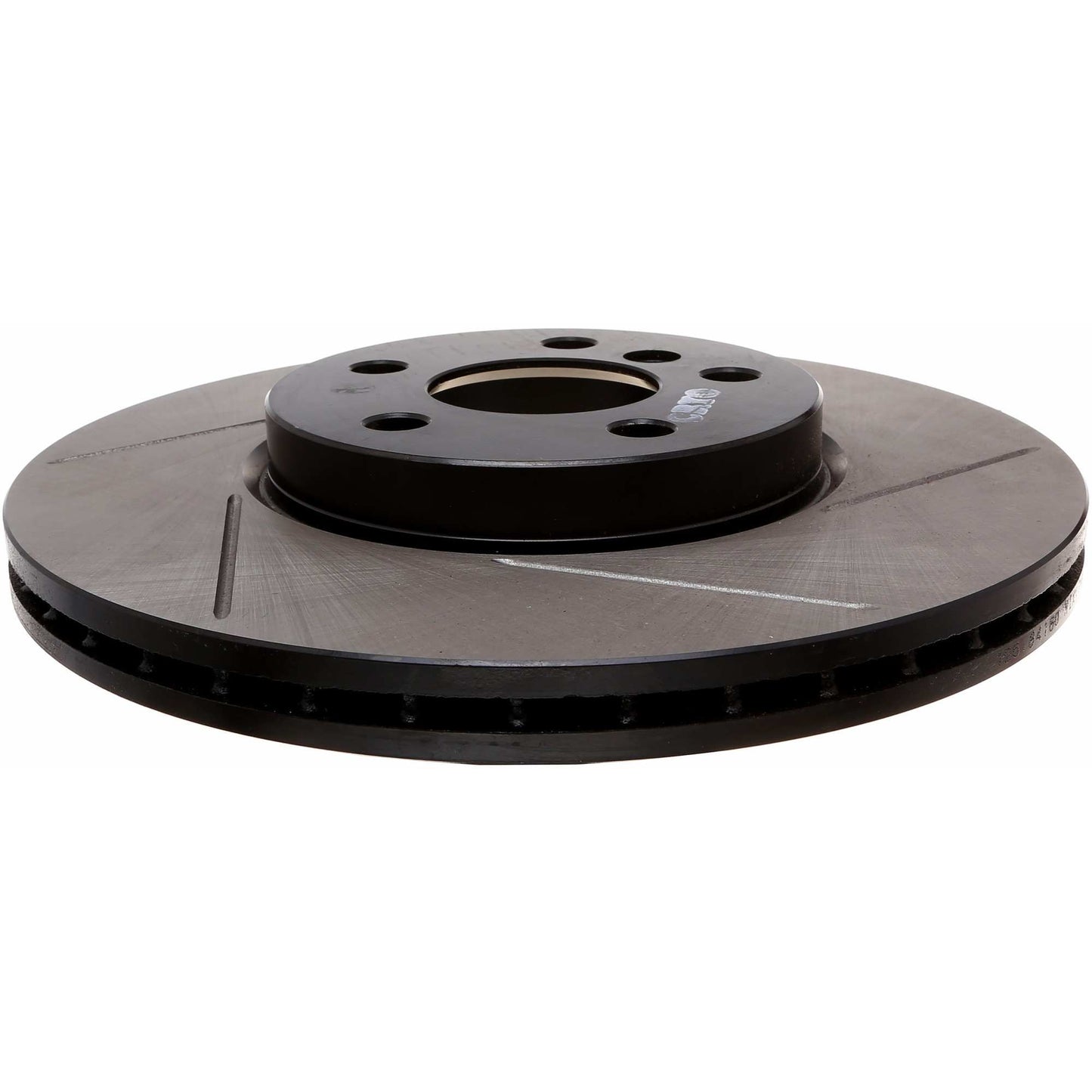 StopTech 16-18 Mini Cooper Clubman Front Left Sport Slotted Rotor 126.34180SL